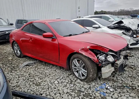 2009 Infiniti G37 Base из США, поврежденный, VIN JNKCV66E09M723341